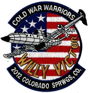 US NAVY WV-2 WILLY VICTOR COLD WAR WARRIORS 2012 COLORADO SPRINGS MILITARY PATCH - Picture 1 of 1