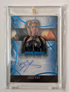 Topps Cromo Star Wars Obra Maestra 2024 A-JN Jennifer Beals Garsa Fwip Automático/99 - Imagen 1 de 2