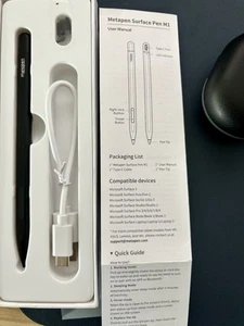 Metapen Stylus Pen M1 for Microsoft Surface (75-Day Battery Life,Smooth Writing) - Picture 1 of 8