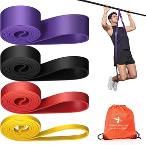 Elastico Fitness per Trazioni 5 LBS - 100 LBS, Bande Elastici Fitness Con Borsa, - Foto 1 di 12