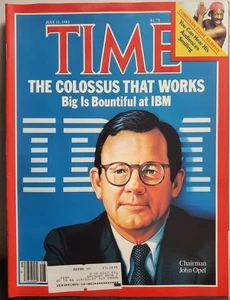 Time Magazine July 11, 1983 IBM John Opel The Colossus that Works Eddie Murphy - Picture 1 of 1