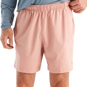 Free Fly Breeze Short 6" Men's Shorts, Orange Dusk, X-Large - Picture 1 of 3