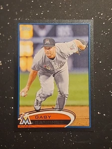 Gary Sanchez 2012 Topps Black Boarder /61 Miami Marlins #513 - Bild 1 von 3