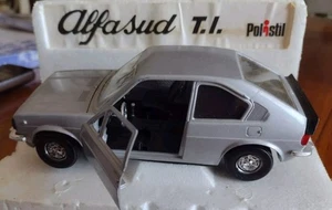 Alfasud T.I. POLISTIL S41 Die-cast Metal 1975 Italy Scala 1/25 Colore Argento  - Foto 1 di 6