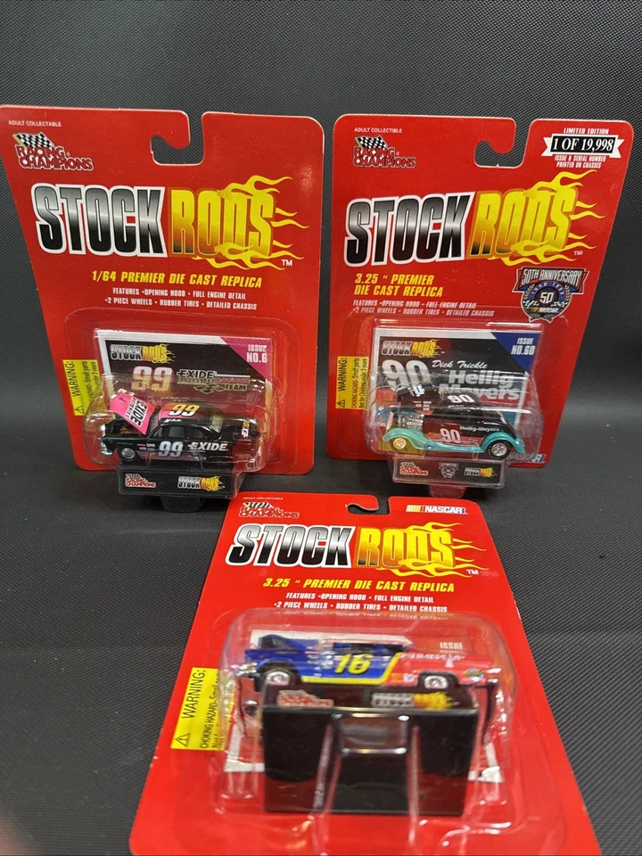 Racing Champions 1998 Stock Rods 1968 Ford Mustang Issue No. 93