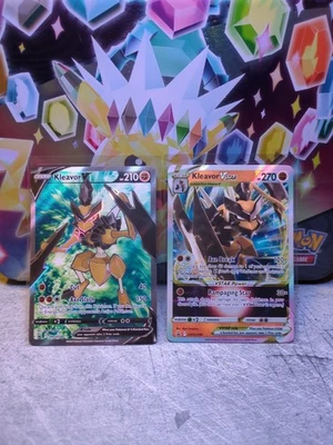 Pokémon TCG Kleavor VSTAR Sword & Shield SWSH249 & SWSH248 Holo Promo Card - Image 1 of 2