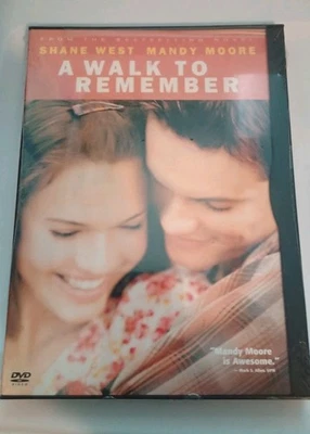 A WALK TO REMEMBER DVD. SHANE WEST, MANDY MOORE, PETER COYOTE, DARYL H. WS - Image 1 of 3