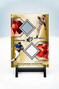 2002 Upper Deck Spx Winning Materials Combo Uniforms WM-VR Vizquel Rodriguez - Picture 1 of 4