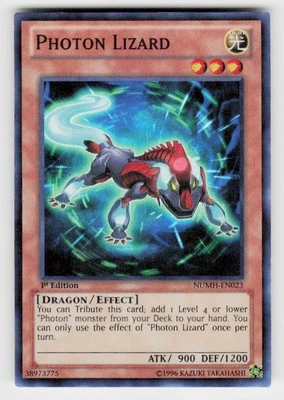 Number Hunters #NUMH-EN023 Photon Lizard 1st Edition - Image 1 of 2