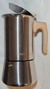 Sivaphe Estufa Cafetera Espresso Acero Inoxidable 9 Tazas Demitasse Base de Inducción - Imagen 1 de 8