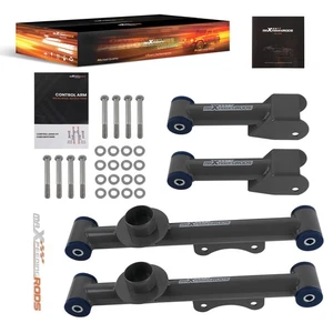 4pcs Rear Upper & Lower Tubular Control Arms For Ford Mustang 1979-2004 GT LX - Picture 1 of 16