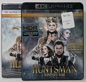 The Huntsman: Winter's War 4K UHD Blu-ray With Blu-Ray & Digital HD Copies NEW - Foto 1 di 5
