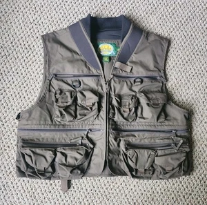 Cabela's Large men's Outdoor Gear Fly Fishing Utility Pockets Hunting Vest - Picture 1 of 5