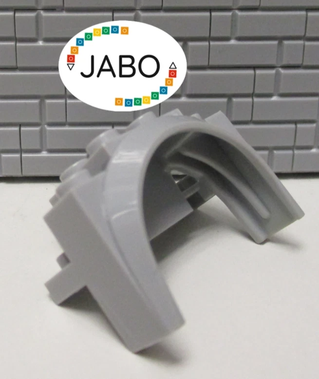 (J14/5) Lego 18974 Guardabarros Gris Claro 4x2 1/2x 2 1/3 VELOCIDAD CAMPEONES Coche Camión Foto 1 de 1