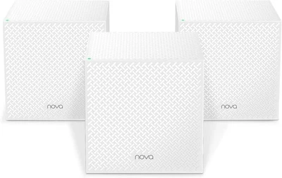 Tenda Nova Mesh WiFi System MW12 - Covers up to 4000 sq.ft - Tri-Band AC2100  - Image 1 of 4