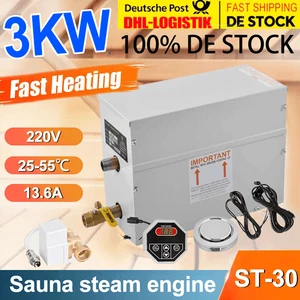 3KW Dampfgenerator Innerhalb von 3m³ Gewerbe für Sauna mit 35-55℃ Automatik 220V - Bild 1 von 24