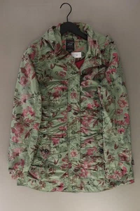 s'questo Übergangsjacke Regular Jacke für Damen Gr. 40, M mit Blumenmuster grün - Bild 1 von 8