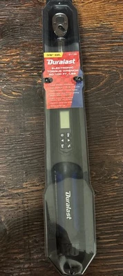 NEW Duralast 51-130 3/8-Inch Drive 20-100 FT. LBS. Electronic Torque Wrench - Image 1 of 2