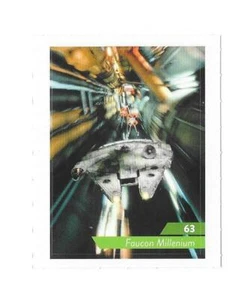 Leclerc Star Wars Vignette "Meistere die Macht" Nr. 63 - Millennium Falke (2019) - Bild 1 von 1