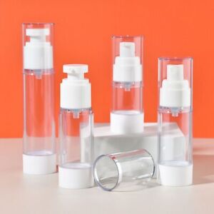 2Pcs Travel Lotion Spray Bottle Vacuum Skin Care Dispensing Container  Travel
