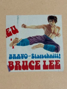 Bravo Zeitschrift Vintage Starschnitt Riesen Poster Bruce Lee Komplett 70er 80er - Bild 1 von 1