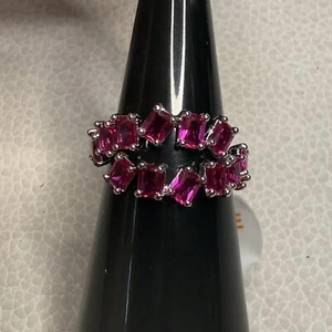 Bomb Party July 2024 Ring Size 6 - The Serenity Ring RBP7737 - Rhodium Plating - Picture 1 of 3