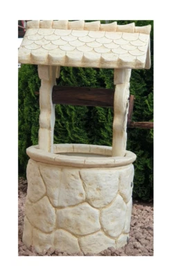 🔶Ziehbrunnen Brunnenschacht Stein Brunnen Pflanzschale  Steinkunst BLACKFORM - Bild 1 von 4