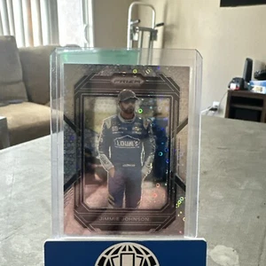 2023 Panini Prizm - Disco Prizm 25/75.#57 Jimmie Johnson - Picture 1 of 6