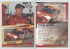 2003 Press Pass Trackside Craftsman Truck Series Gold Holofoil Travis Kvapil