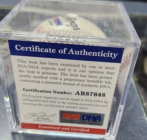 Rick Sutcliffe Signed Baseball Autograph Auto PSA/DNA Ligt Signature  - Picture 1 of 3