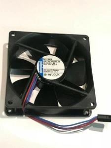 EBM-PAPST MODEL 3412-NGV AXIAL 12V (8v - 12.6v) 92MM x 25MM 3 WIRE FAN fbd3d - Picture 1 of 4