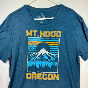 Mt. Camiseta Hood Oregon Gráfica Manga Corta Bien Usada Talla XL - Imagen 1 de 7