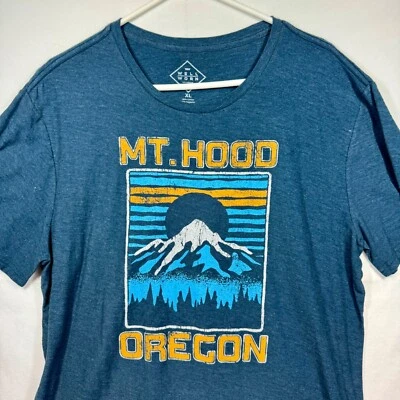 Mt. Camiseta Hood Oregon Gráfica Manga Corta Bien Usada Talla XL Foto 1 de 4