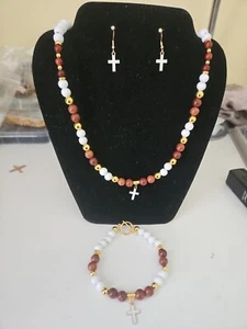Kreuz Schmuckset - Bild 1 von 7