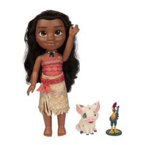 Moana 14 Zoll singende Puppe enthält Tierfreunde Pua und Heihei NEU - Bild 1 von 3