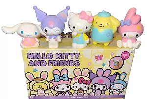 5 Stück - Sanrio Hello Kitty and Friends Serie 1 Ostern Figuren Kurami Melodie - Bild 1 von 21