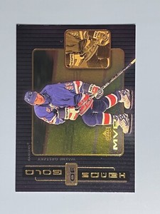 1999-00 UPPER DECK MVP HANDS OF GOLD WAYNE GRETZKY #H1 NEW YORK RANGERS HOF