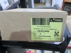 Cepex viton ball check valve 1 1/2" Pt. # CPX27002 foot valve (threaded) - Picture 1 of 3