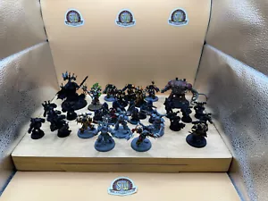 40K Warhammer Chaos Space Marines Starter Army Games Workshop GW Abbadon Lord - Foto 1 di 9