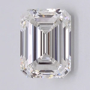 1.92 Cts EMERALD Cut IGI Certified Lab Grown CVD Diamond F Color VS2 Clarity - Picture 1 of 12