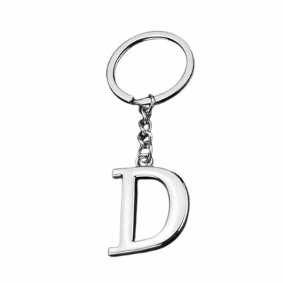 alloy creative Egnlish letter D keychain - Image 1 of 3