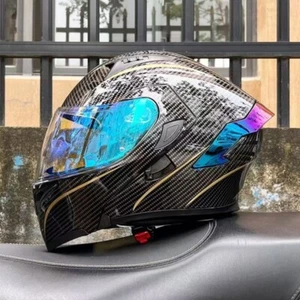 Modular Motorcycle Helmet Racing Dual Visors Motor Helmets Australian Approved - Picture 1 of 19