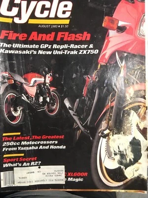 Cycle magazine August 1983 Foto 1 de 4