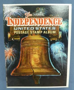 Harris Independence US Stamp Album 1970s with 375 Stamps Lots of MNH 1950s - Picture 1 of 10