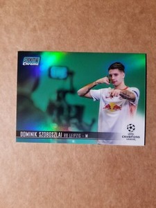 DOMINIK SZOBOSZLAI 2020-21 Topps Stadium Club Chrome UEFA GREEN  /199