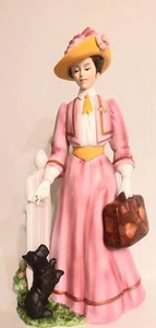 Vintage Avon 1983 ALBEE AWARD Mrs Albee Porcelain Figurine President's Club 9.5" - Picture 1 of 15