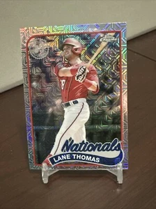 2024 Topps Series 2 #2T89C-79 Lane Thomas Silver Pack Mojo Refractor Nationals - Picture 1 of 2