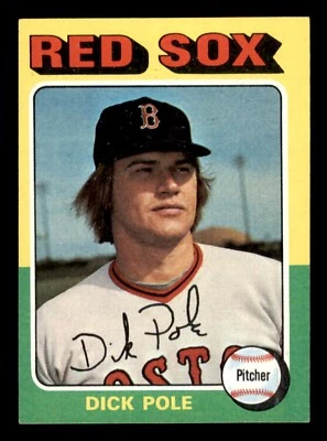 1975 Topps Baseball #513 Dick Pole NM *d15 - Image 1 of 2