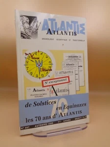 Revue ATLANTIS n°387 : De solstices en équinoxes les 70 ans d'Atlantis - Bild 1 von 2