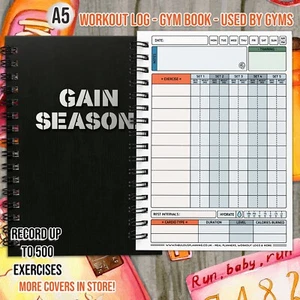 Personalise/ Gym Workout/ Book/ Diary/Fitness/Training/Journal/Reps/Weights/🏋️ - Picture 1 of 8